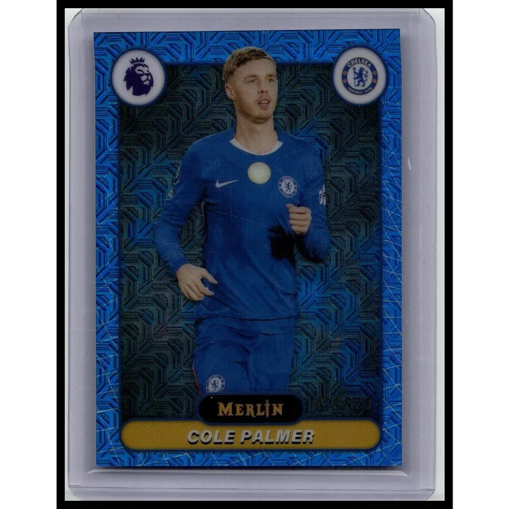 2026 Merlin Premier League Cole Palmer #67 Chelsea Blue Mojo #/150